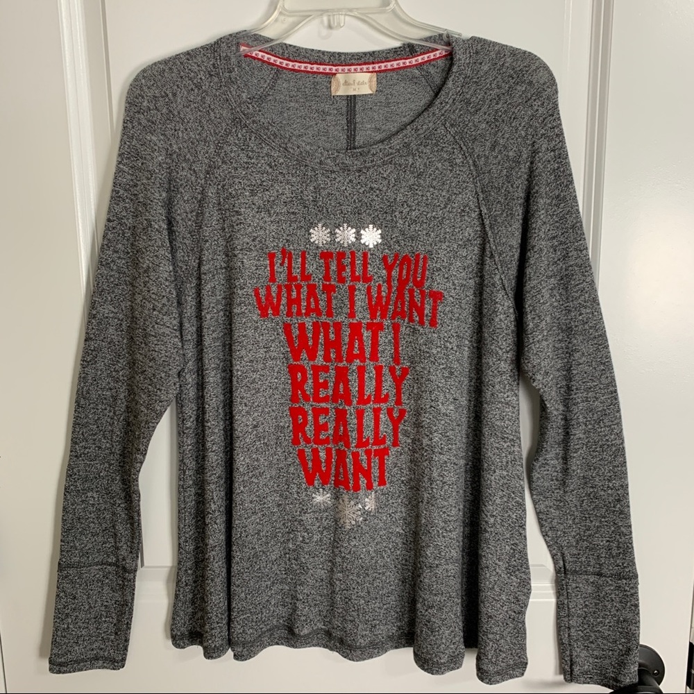 Altar’D State Soft Lightweight Snowflake Sweater
